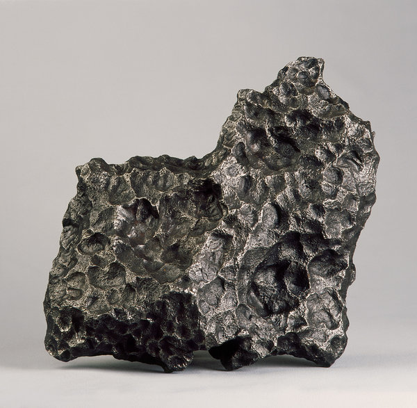 A Rare Large Gibeon Iron Meteorite of an Irregular and Sculptural shape